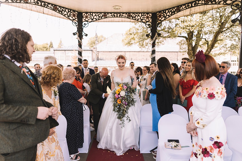 Pavilion Gardens Buxton Wedding Lauren Elliott Photography