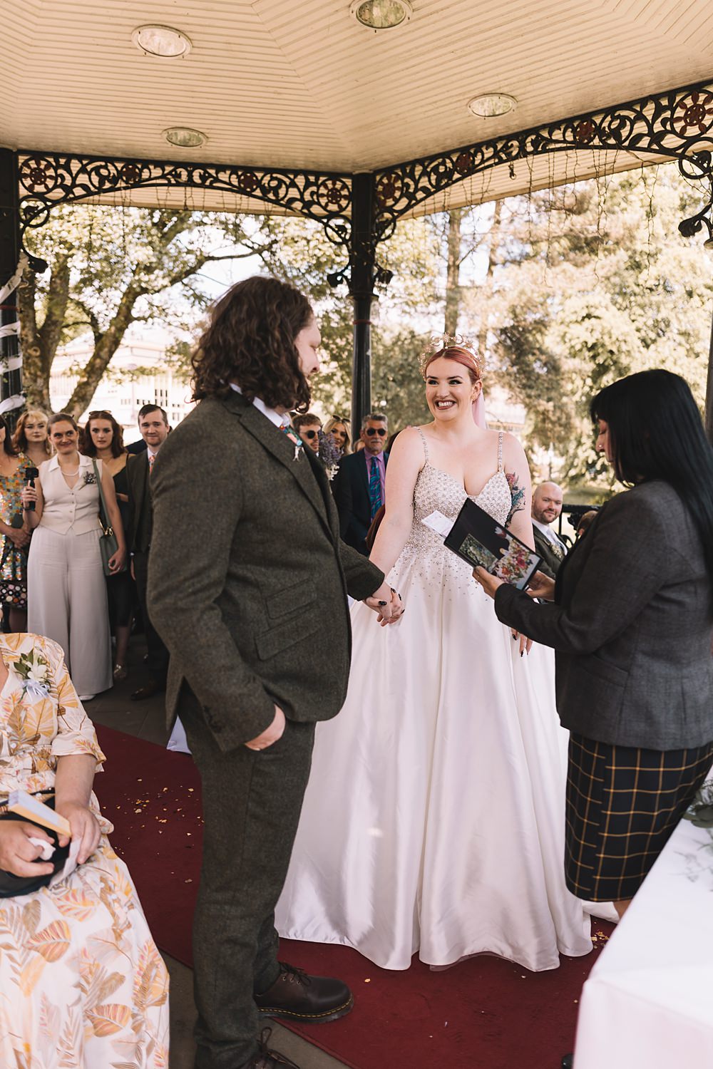 Pavilion Gardens Buxton Wedding Lauren Elliott Photography