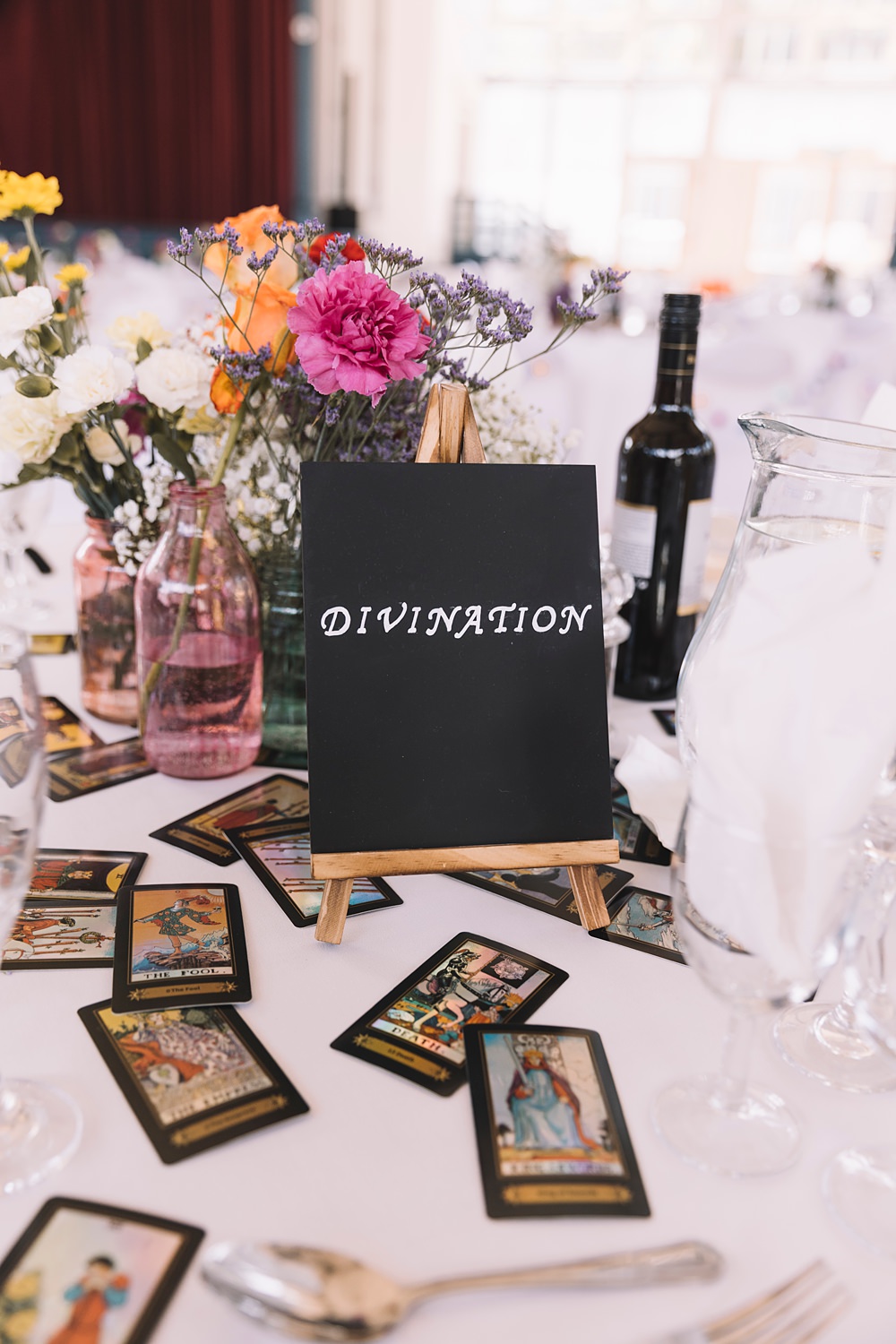 Harry Potter Table Names Decor Theme Pavilion Gardens Buxton Wedding Lauren Elliott Photography