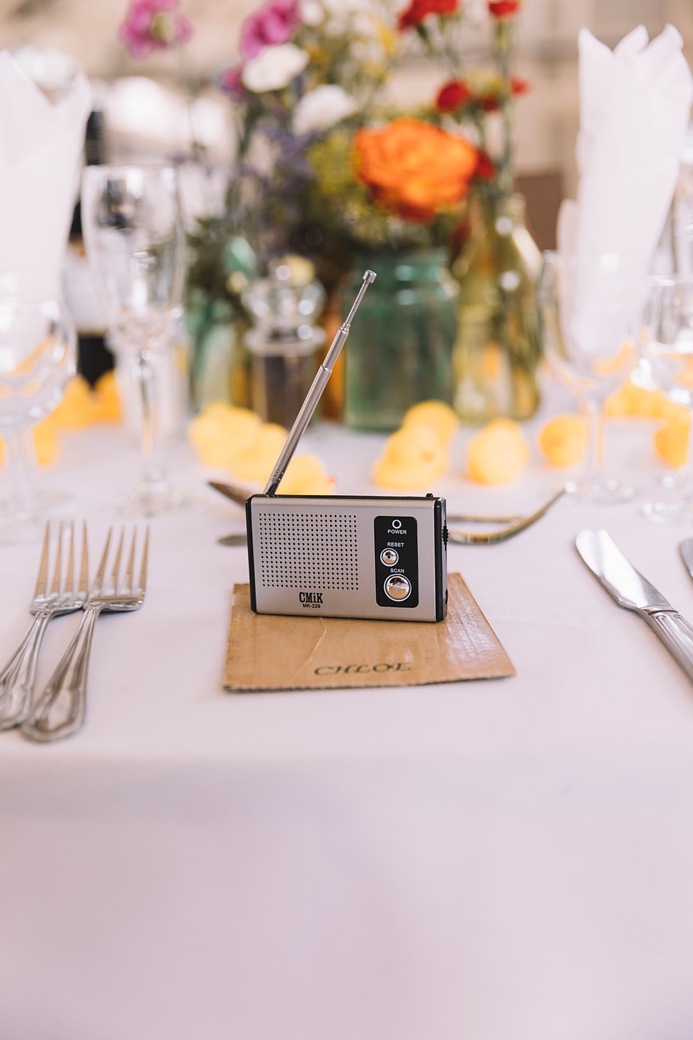 Harry Potter Table Names Decor Theme Radio Pavilion Gardens Buxton Wedding Lauren Elliott Photography