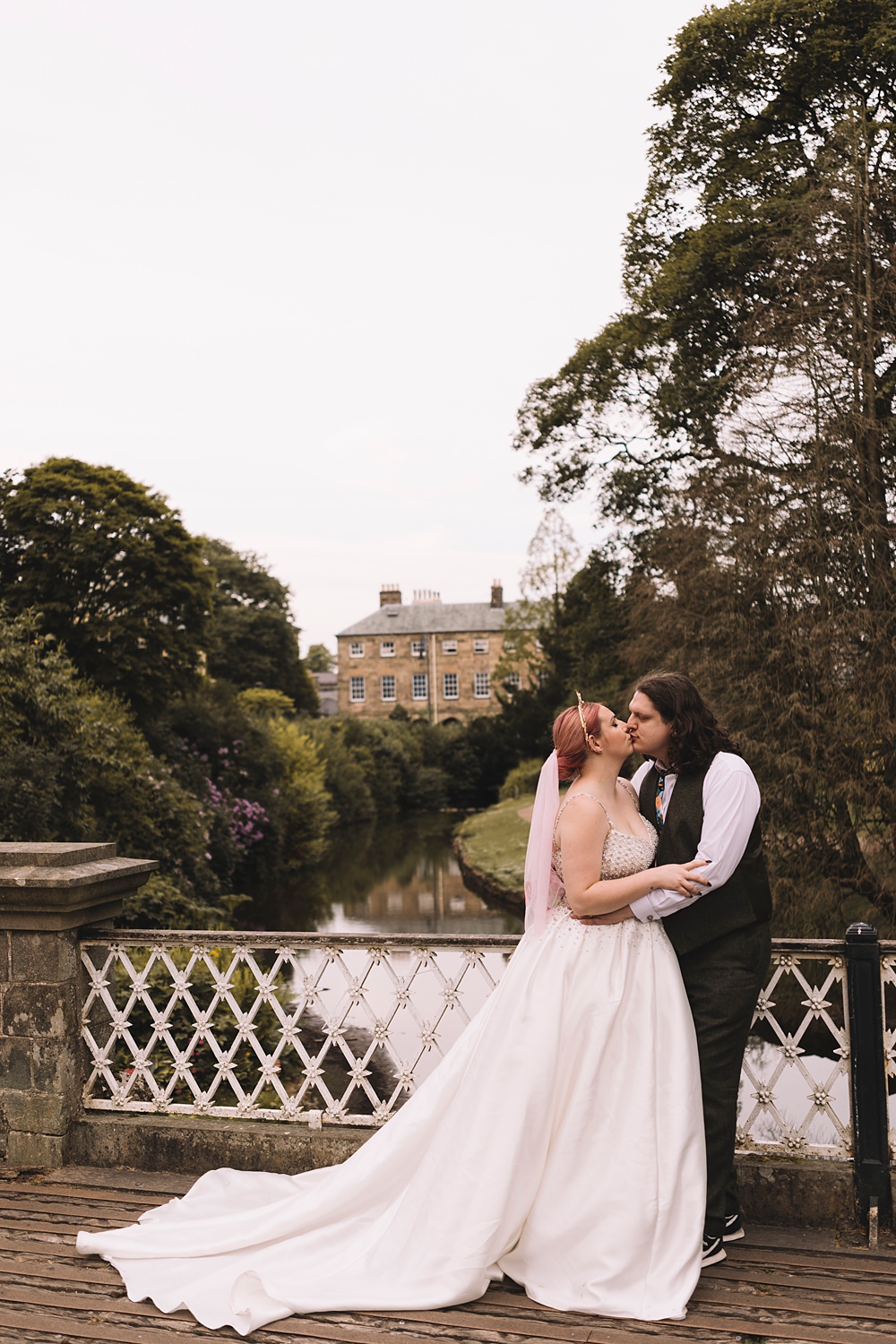 Pavilion Gardens Buxton Wedding Lauren Elliott Photography