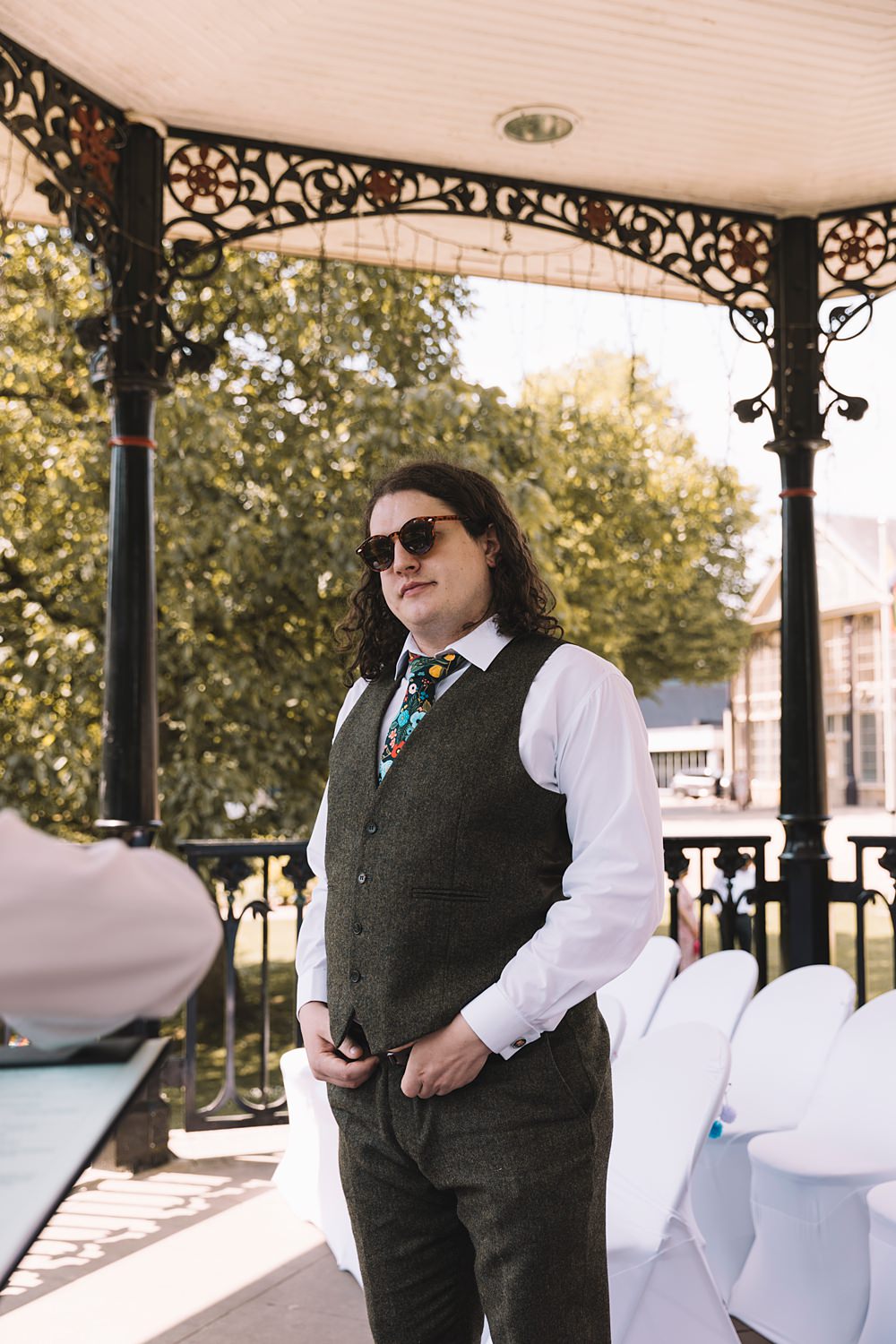 Pavilion Gardens Buxton Wedding Lauren Elliott Photography