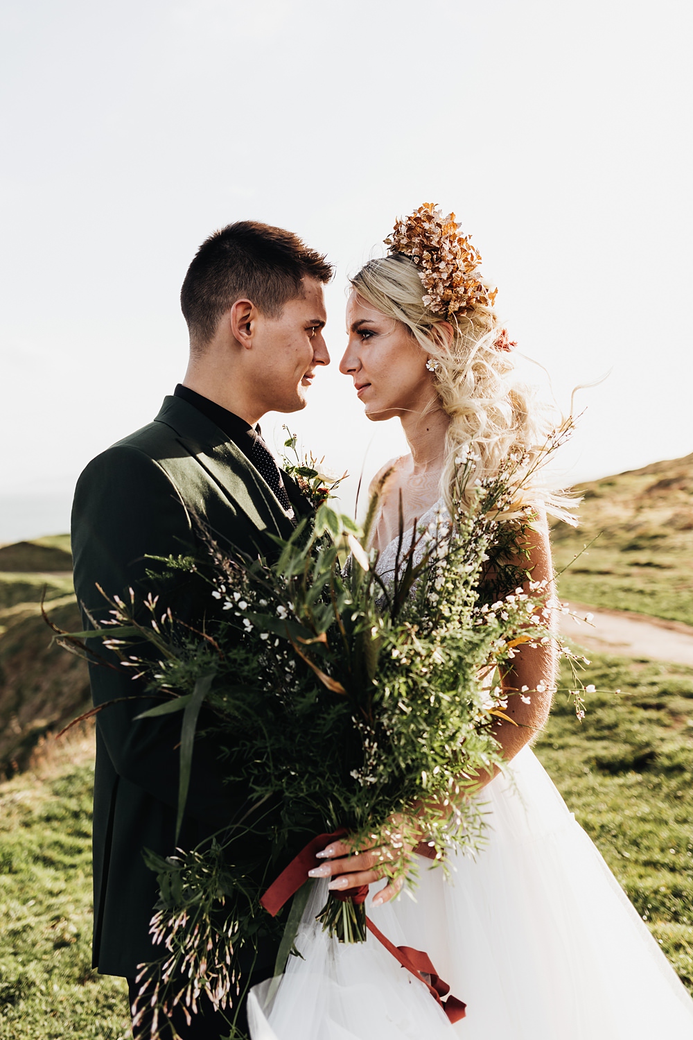 Rust Green Wedding Ideas Julie Clarke Photography