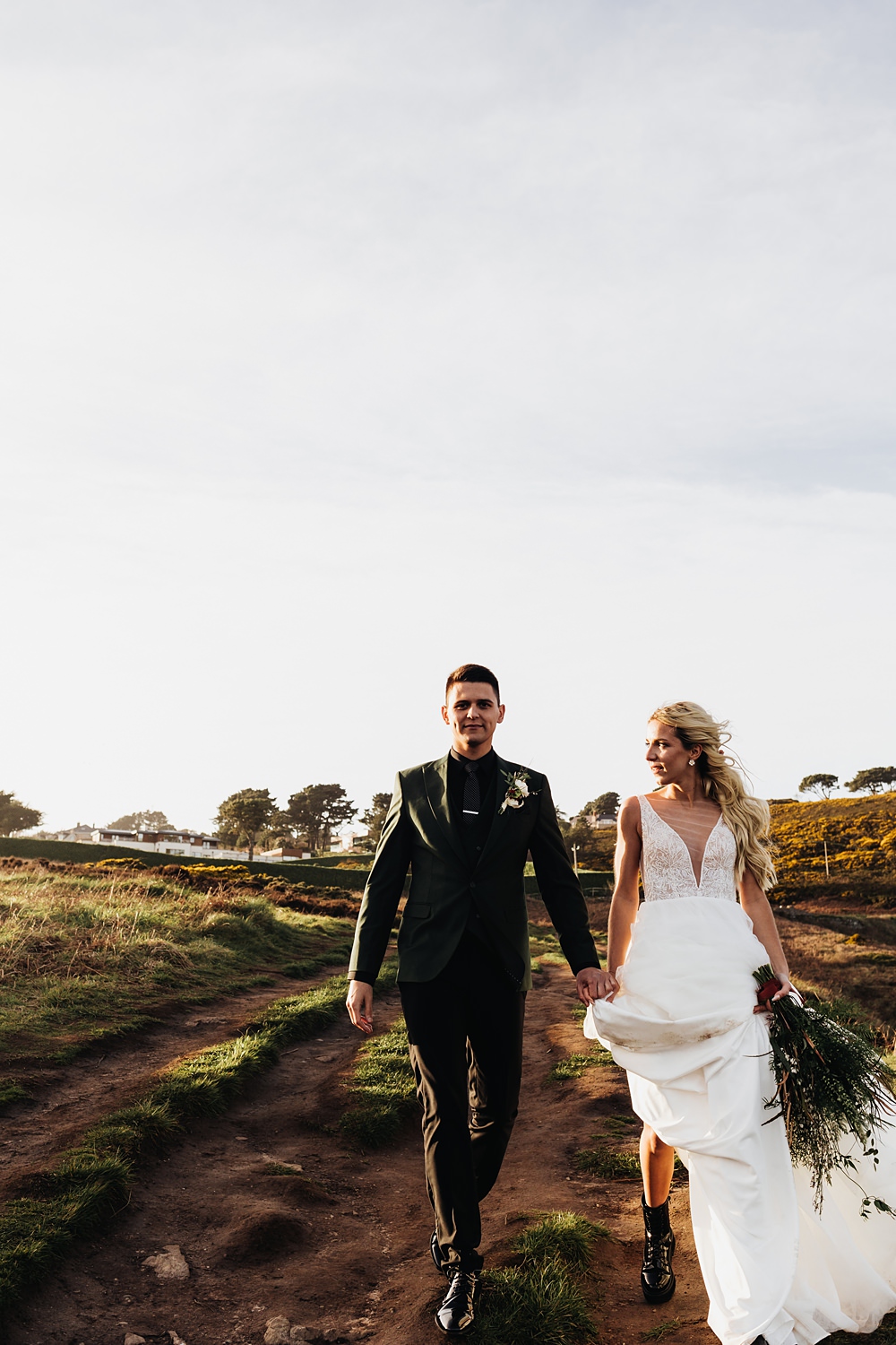 Dark & Moody Boho Rust & Green Wedding Ideas