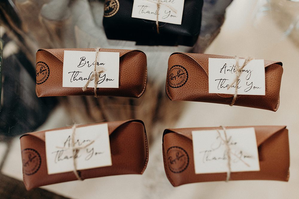 Groomsmen Gifts Villa La Joya Wedding Andre Gouin Photography