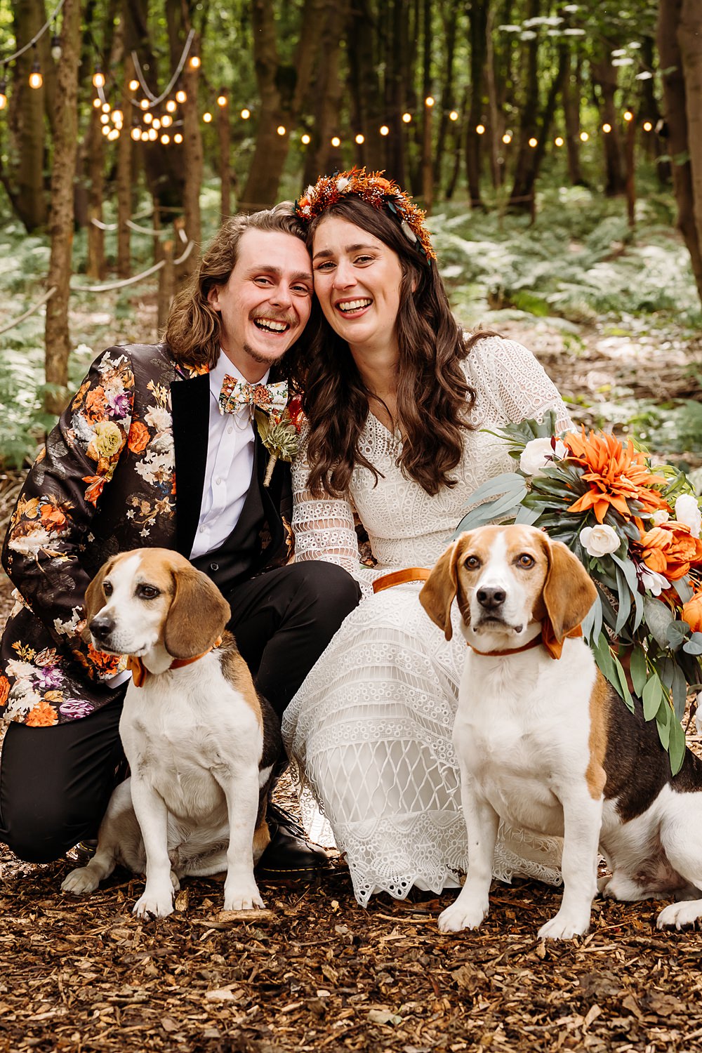 Pet Dogs Cockley Woodland Weddings Don’t Delete The Kisses