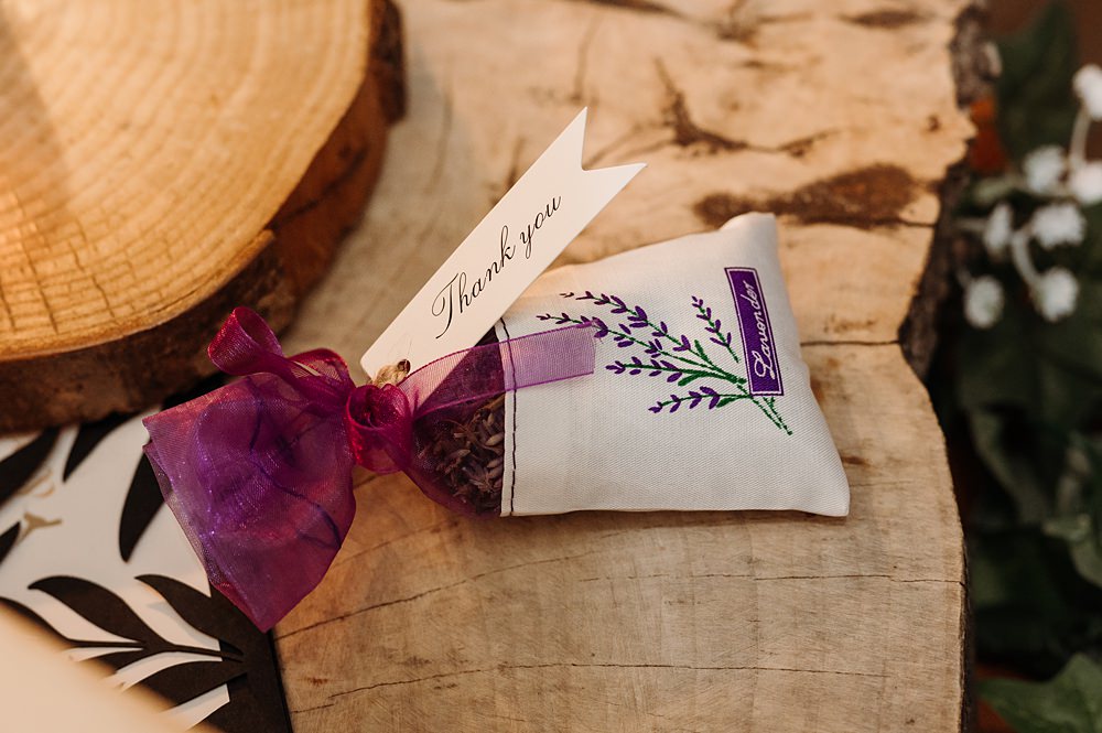 Lavender Bag Favours Cockley Woodland Weddings Don’t Delete The Kisses