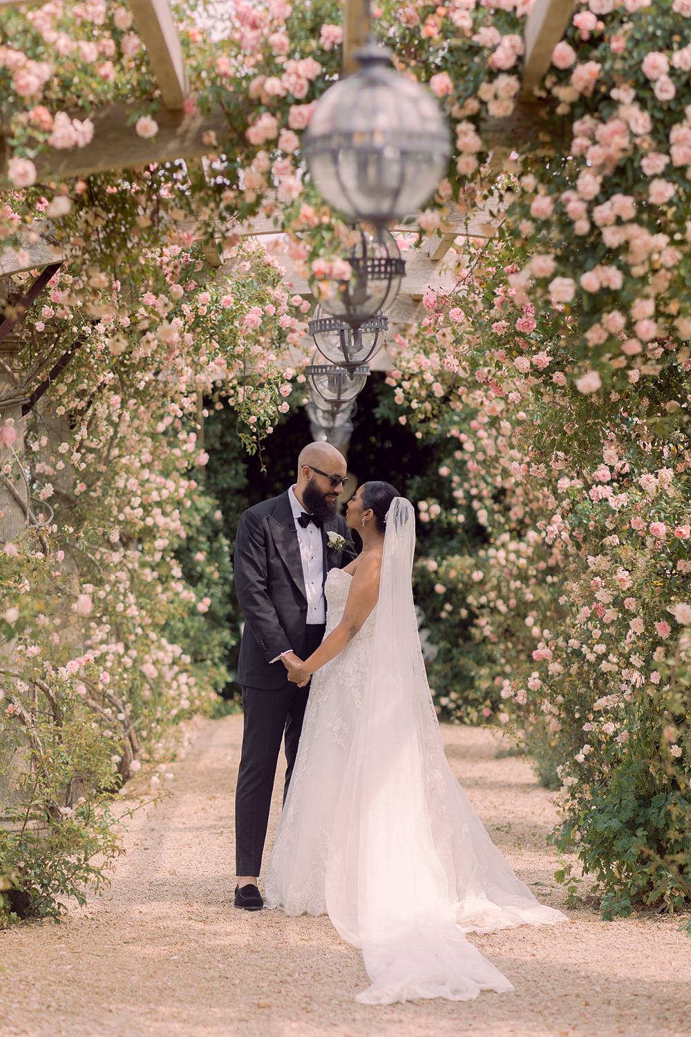 Euridge Manor Wedding Jessy Papasavva Photography Rose Flower Archway