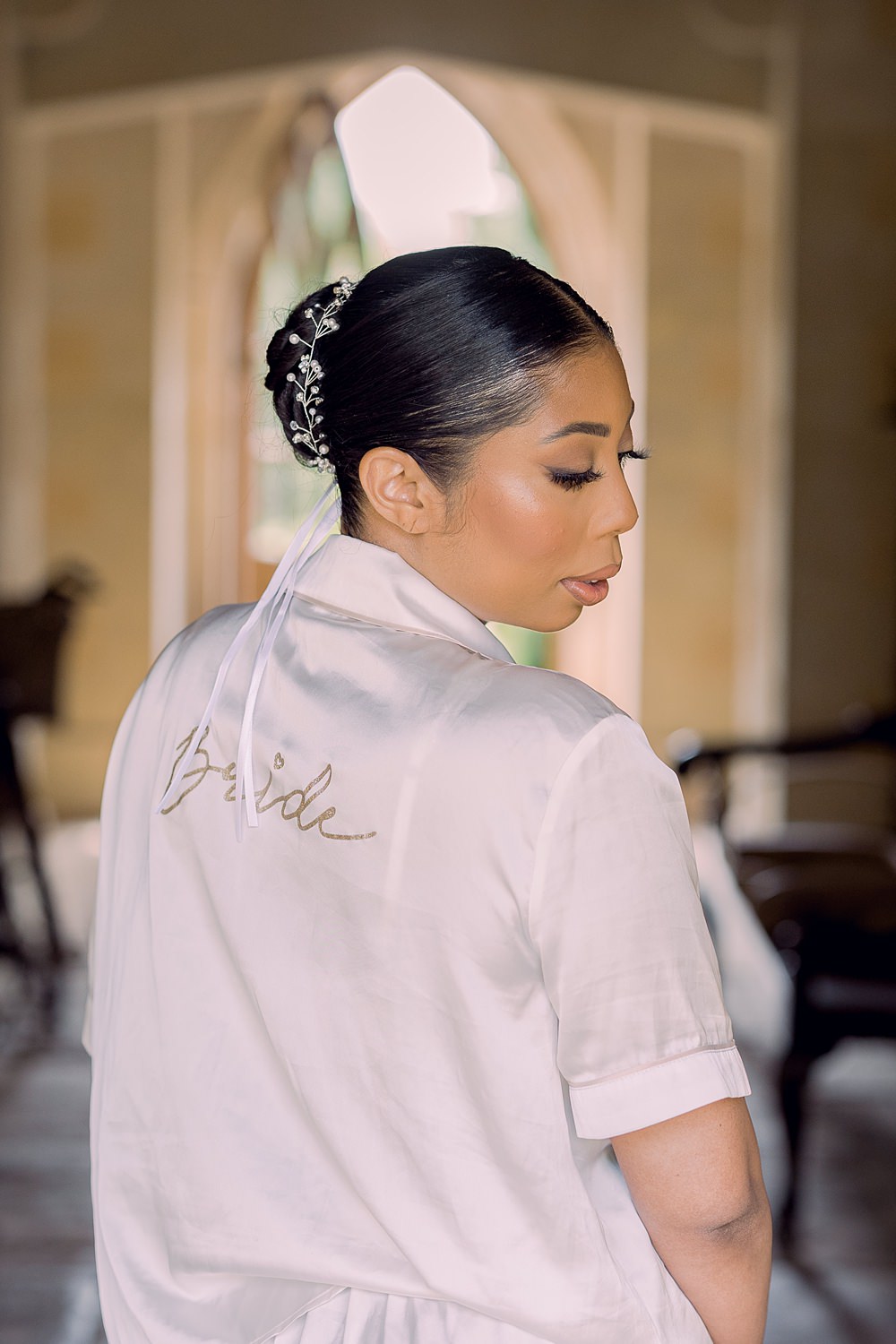 Bride Hairstyle Up Do Vine Euridge Manor Wedding Jessy Papasavva Photography