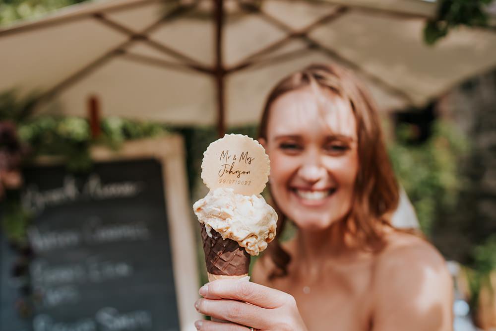 Ice Cream Cone Limepark Wedding Sheena T Photography