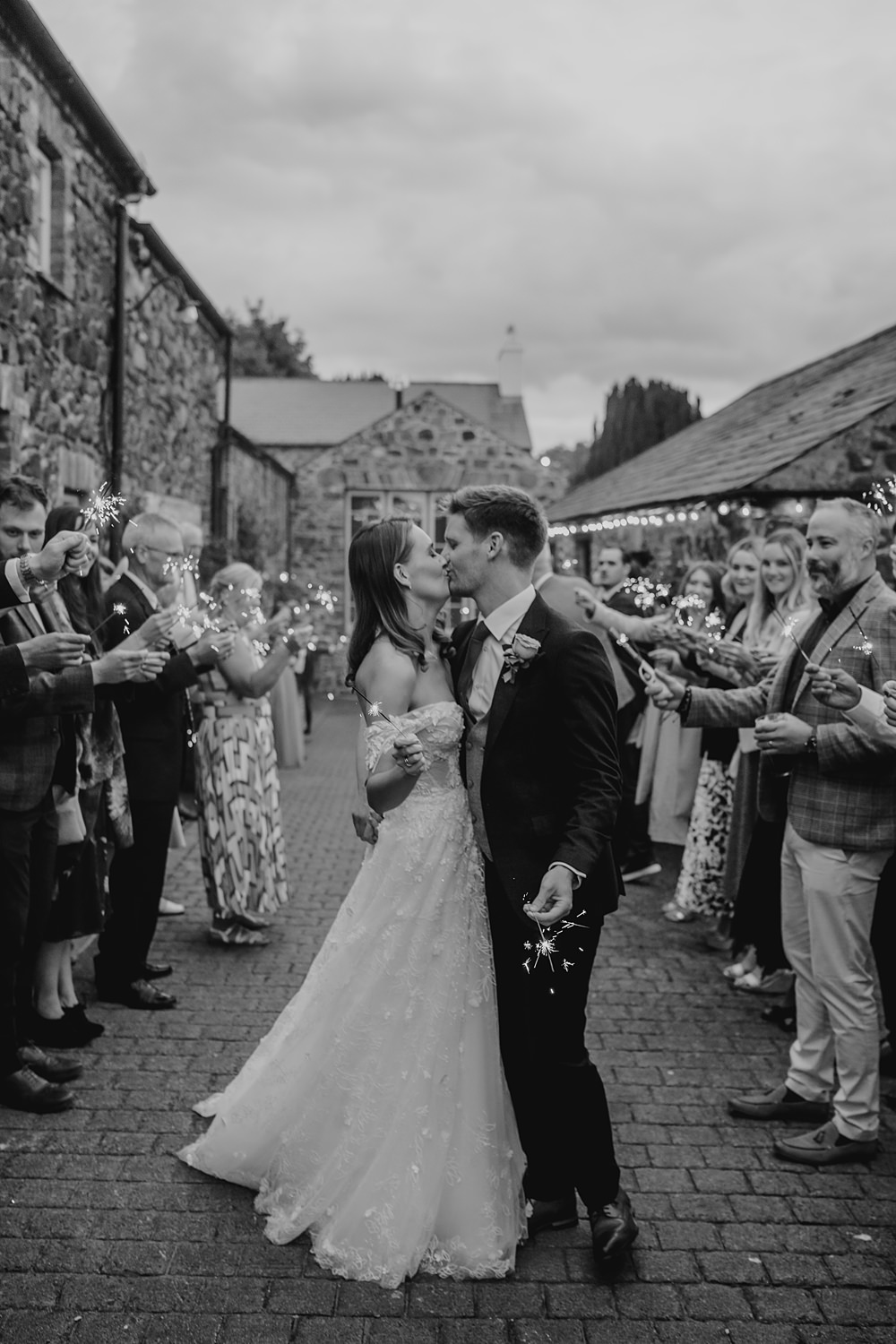 Sparklers Bride Groom Limepark Wedding Sheena T Photography
