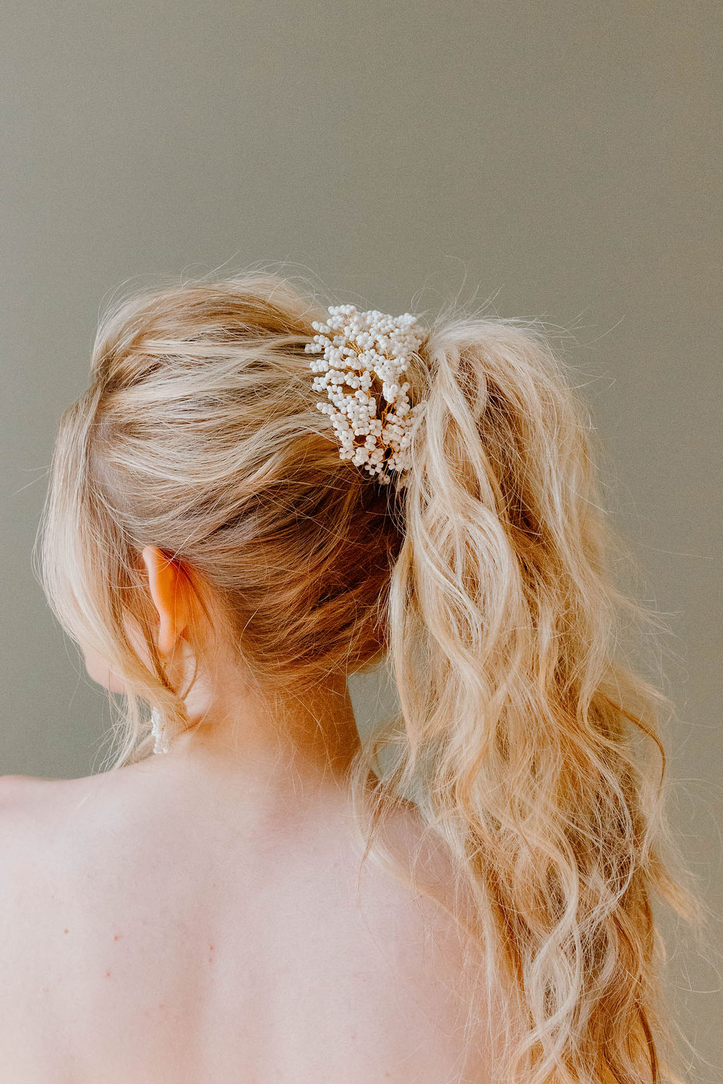 Bride Hairstyle Ponytail Accessory Pink Orange Yellow Wedding Ideas Mimosa Photography