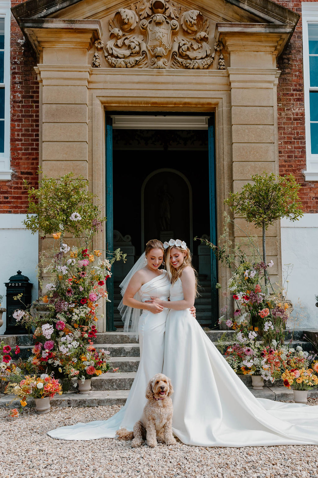 Pink Orange Yellow Wedding Ideas Mimosa Photography