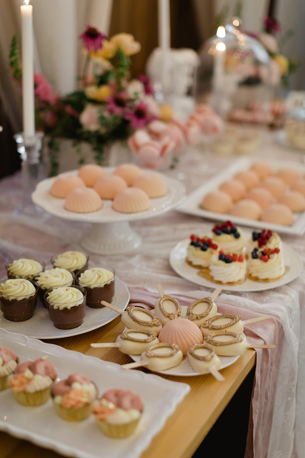Dessert Table Pudding Poland Barn Wedding Matt and Lena Photography