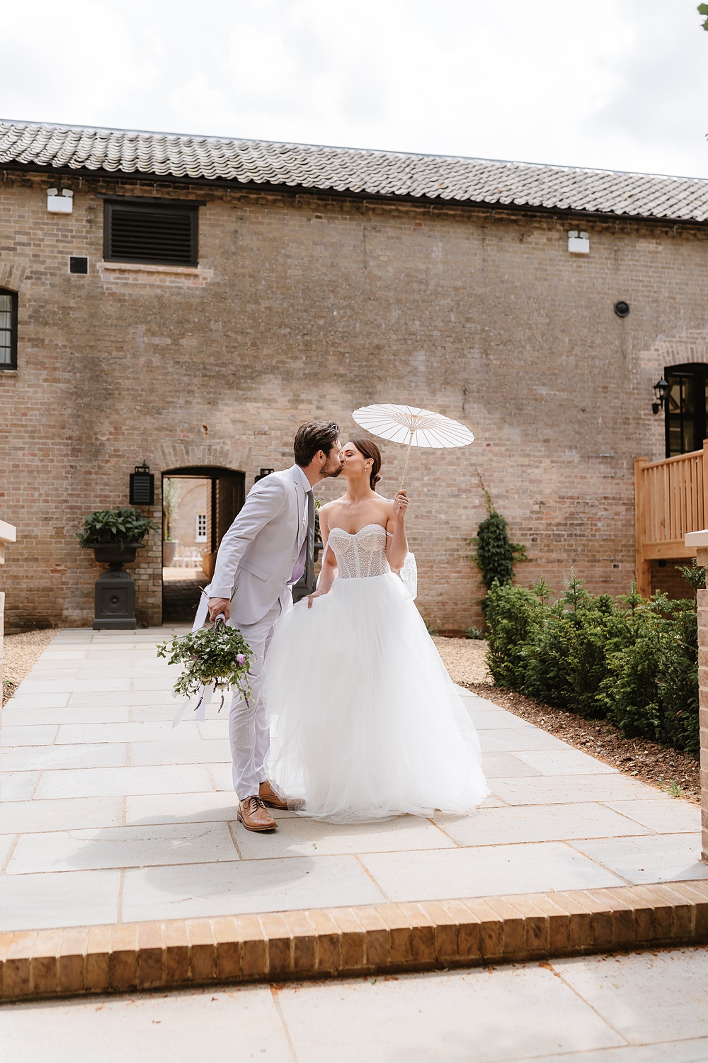 Parasol Shotesham Park Wedding By Emma Olivia Photography