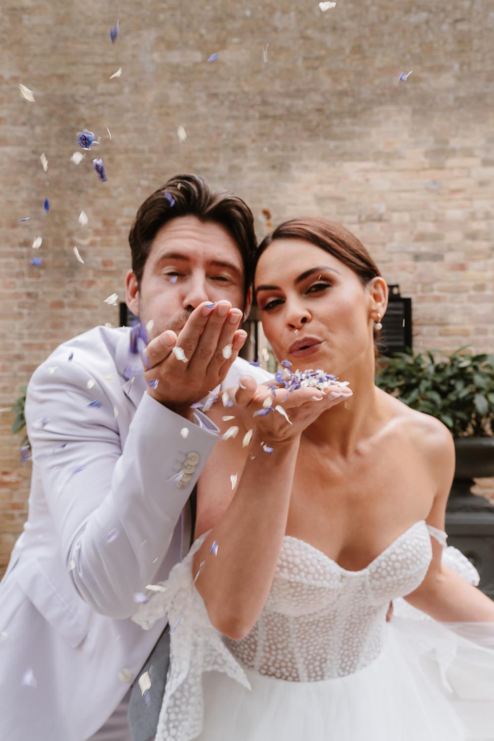 Confetti Blow Shotesham Park Wedding By Emma Olivia Photography