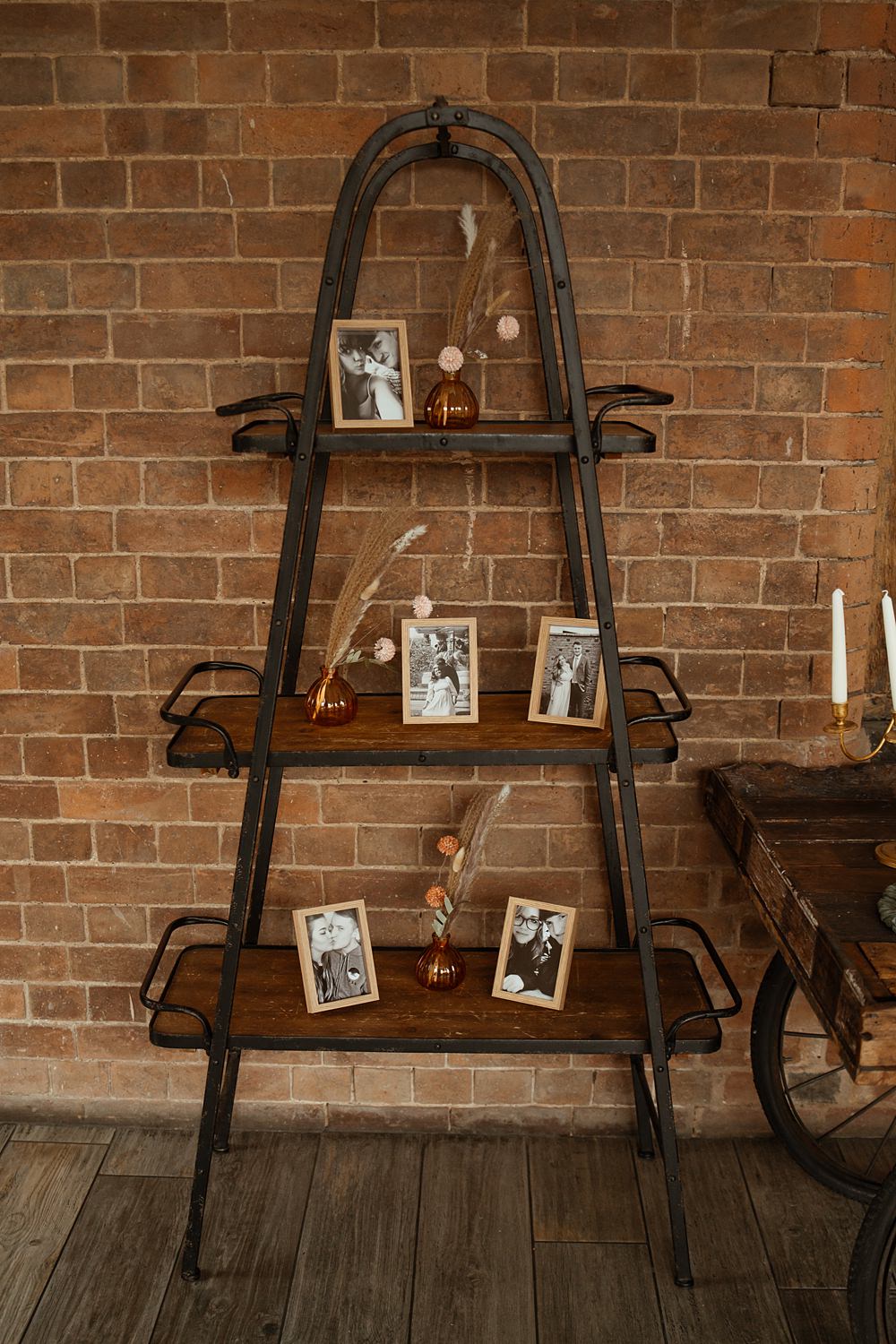 Ladder Shelf Photos Decor Swallows Nest Barn Wedding Rebel Love Club