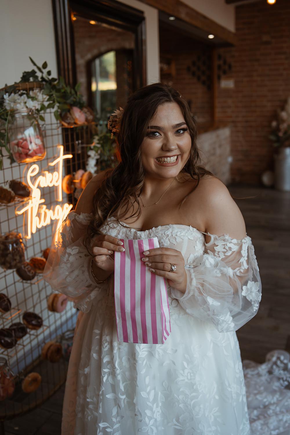 Sweet Bag Bride Swallows Nest Barn Wedding Rebel Love Club