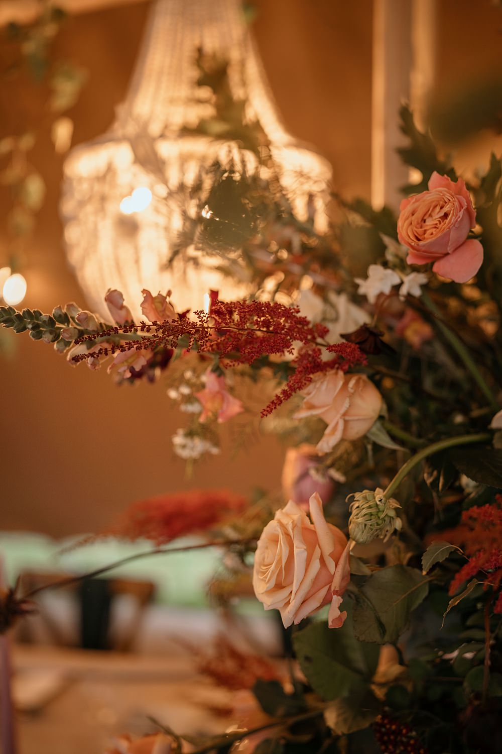 Flower Arrangement Walled Garden Helperby Wedding Natalie Hamilton Photography