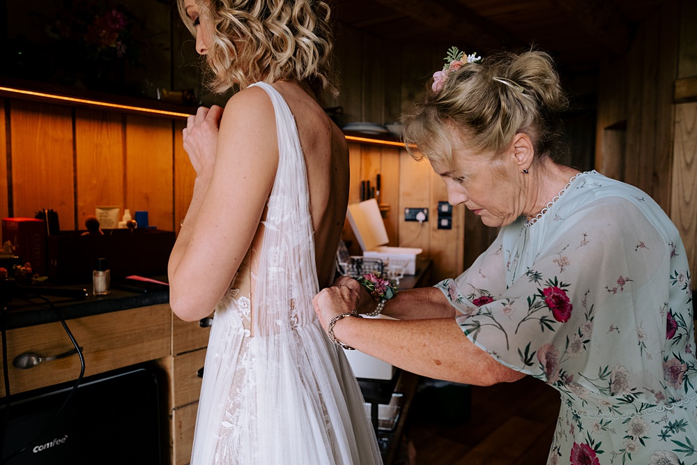 Hamlin Willowby by Watters Bride Gown Tulle Wilderness Wood Wedding Kerrie Wood Photography