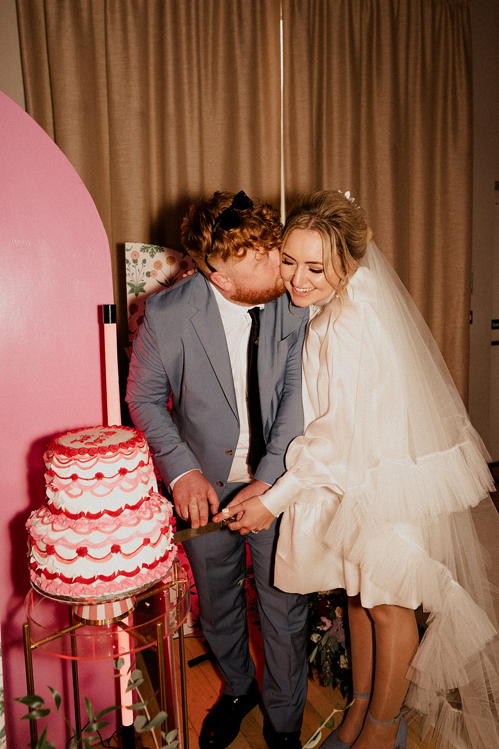 70s Disco Wedding Bubear Photography