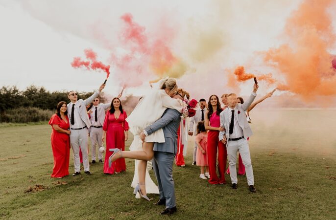 70s Disco Wedding Bubear Photography