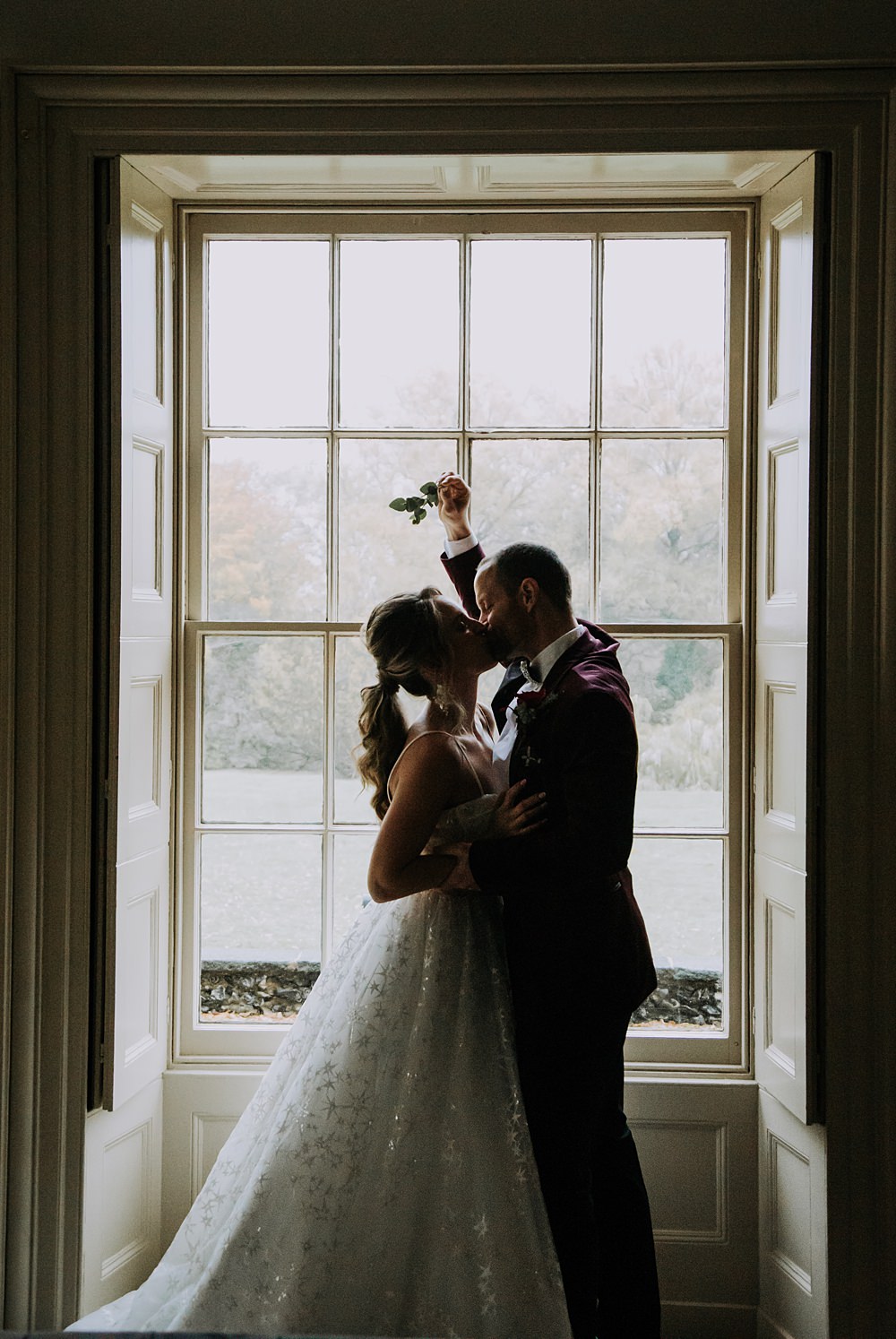 Mistletoe Burgundy Green Christmas Wedding Ideas Charly Mae Photography
