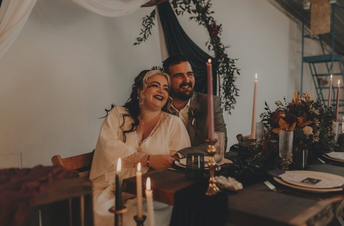 Celestial Witchy Winter Wedding Ideas Aurora Photographic