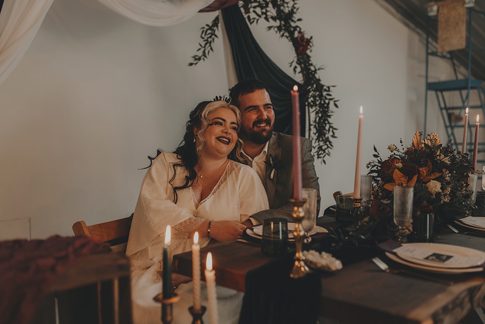 Celestial Witchy Winter Wedding Ideas Aurora Photographic