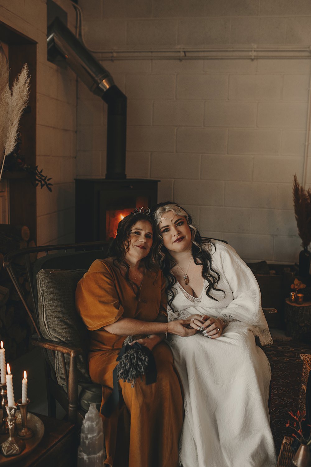 Celestial Witchy Winter Wedding Ideas Aurora Photographic