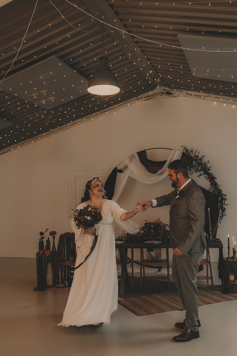 Celestial Witchy Winter Wedding Ideas Aurora Photographic