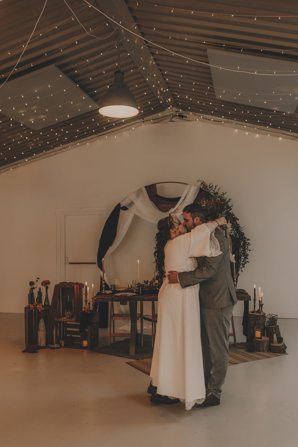 Celestial Witchy Winter Wedding Ideas Aurora Photographic