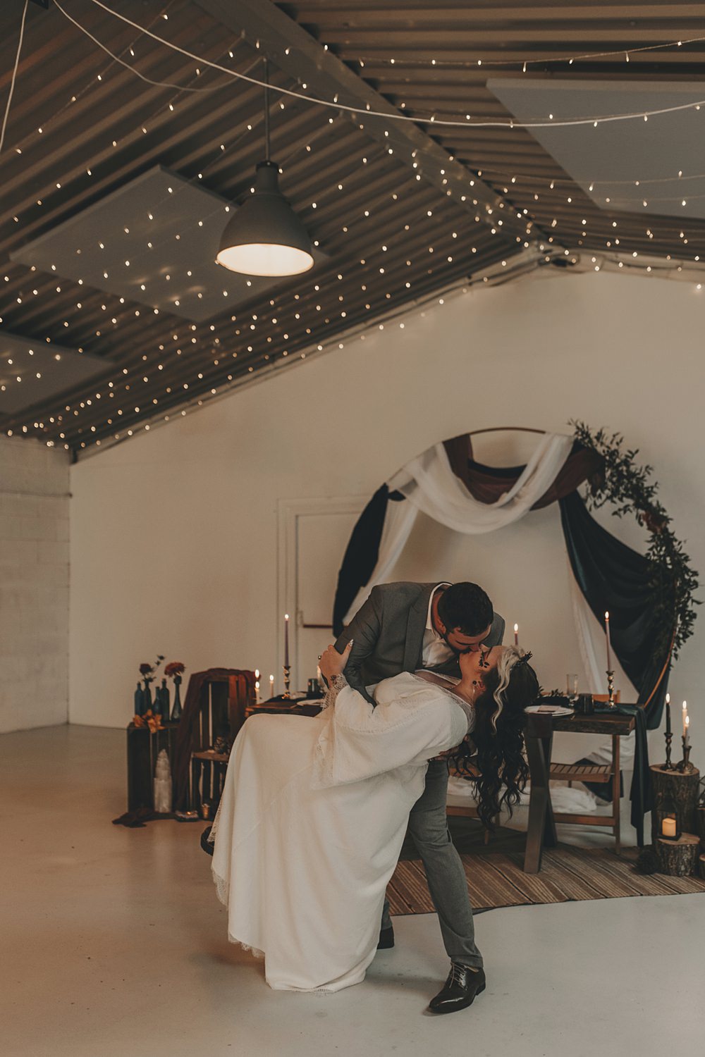 Celestial Witchy Winter Wedding Ideas Aurora Photographic