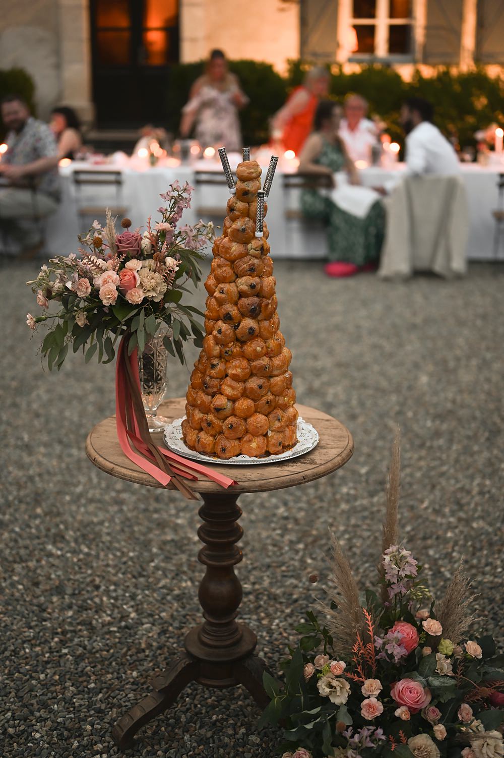 Chateau de Siradan Wedding Award Weddings Croquembouche Cake