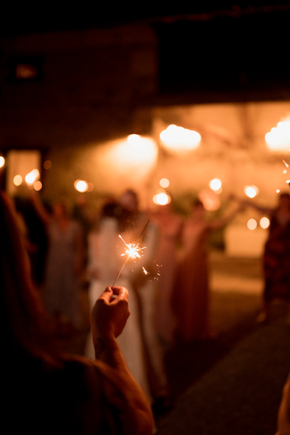 Chateau de Siradan Wedding Award Weddings Sparkler