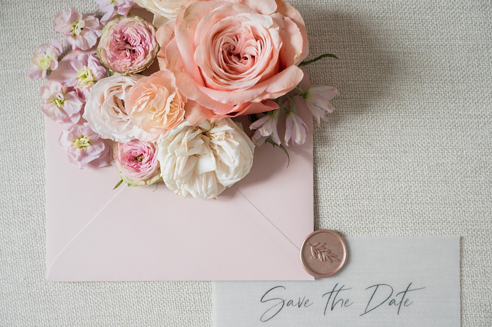 Chateau de Siradan Wedding Award Weddings Save The Date Invite