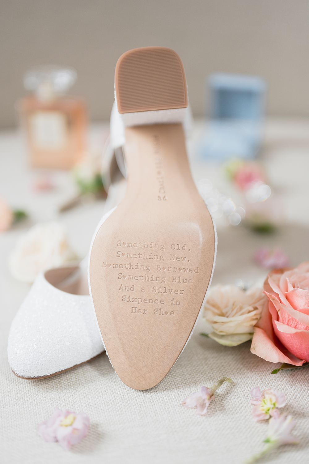 Chateau de Siradan Wedding Award Weddings Something Old New Borrowed Blue Shoes