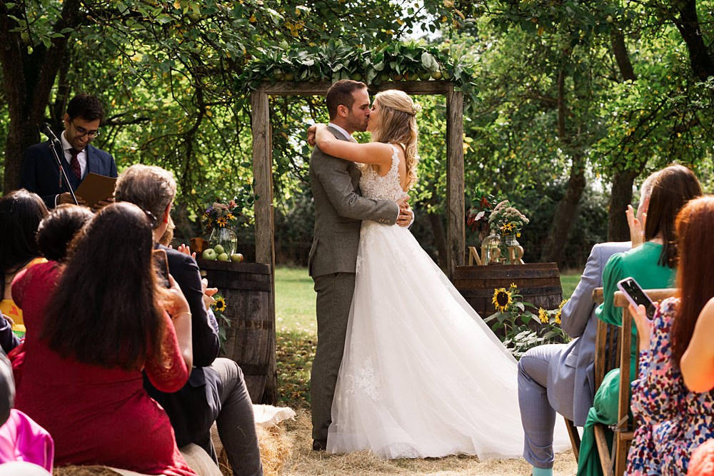 Orchard Wedding Just James Weddings