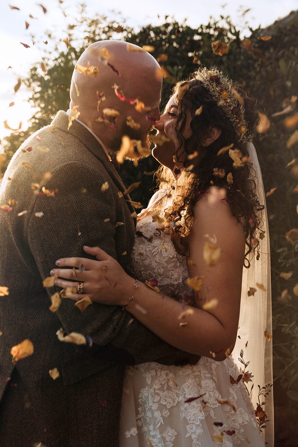 Safari Tent Wedding Indie Love Photography Confetti Throw