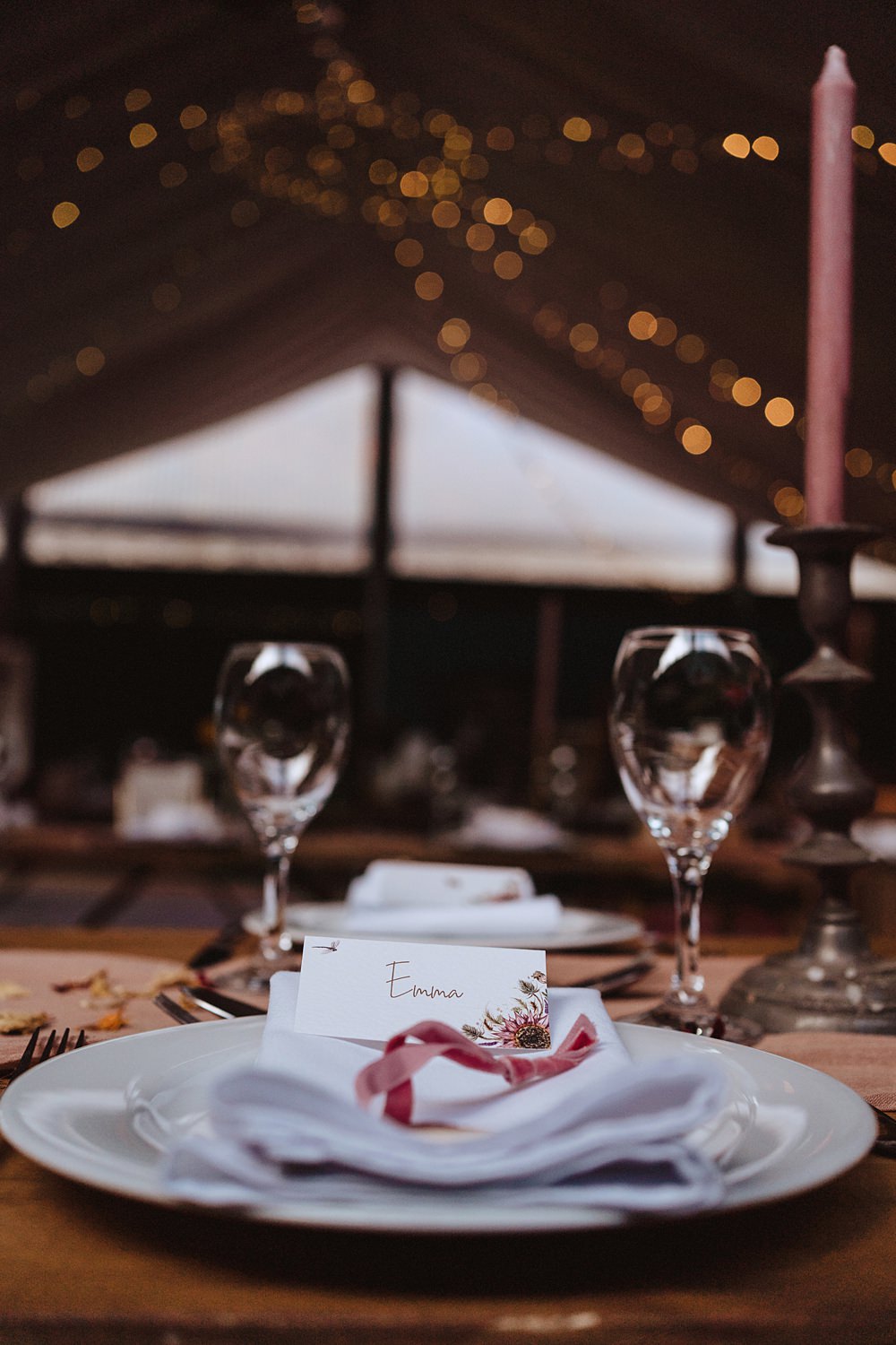 Safari Tent Wedding Indie Love Photography Place Setting Place Name