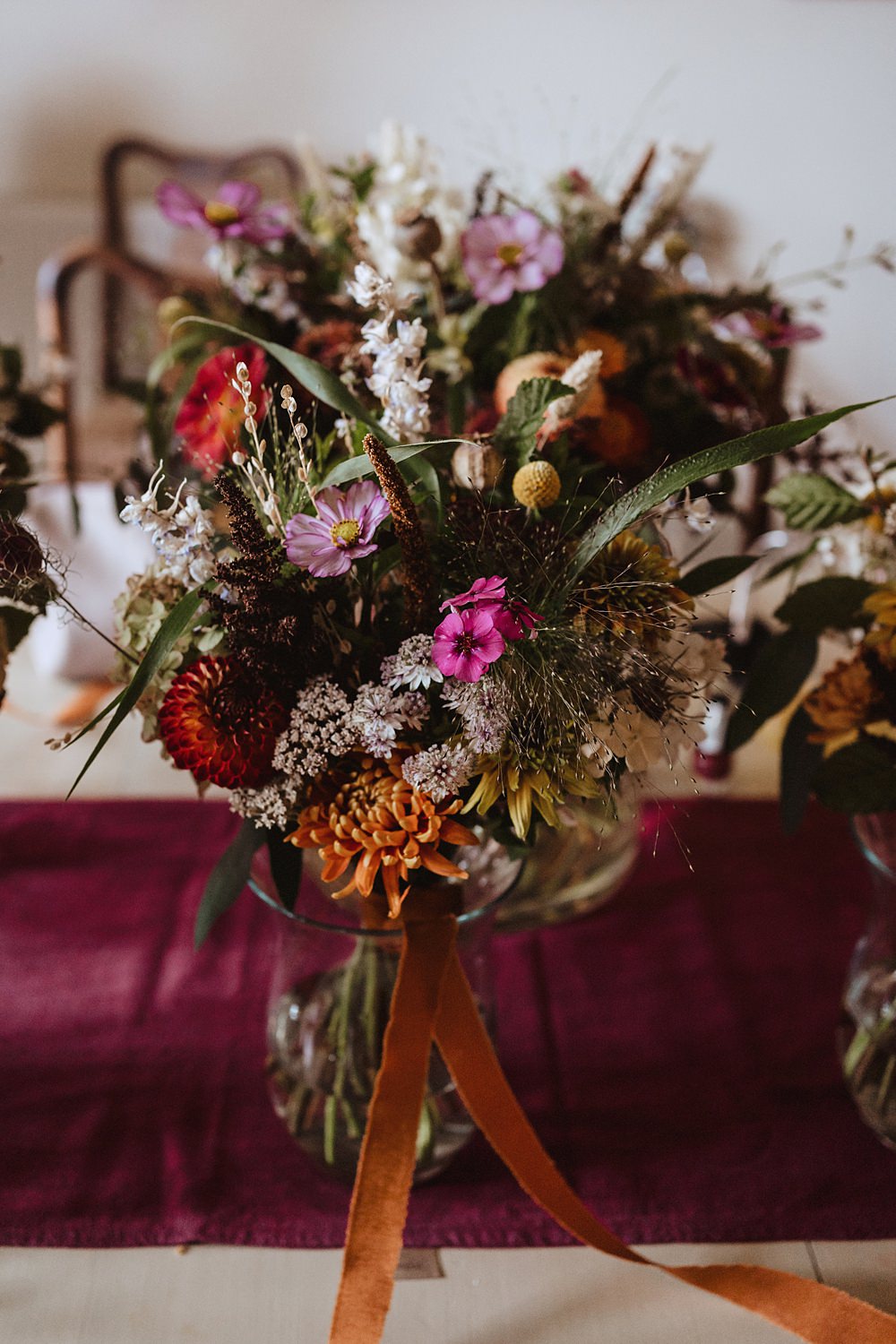 Safari Tent Wedding Indie Love Photography Bouquet Flowers Bridal Sunflower Colourful