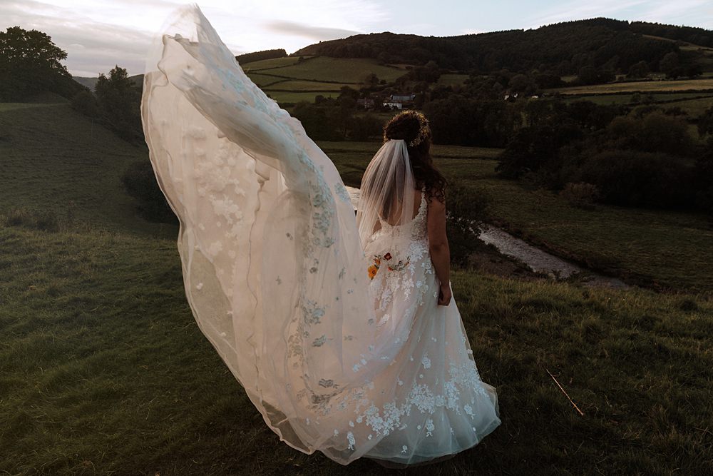 Safari Tent Wedding Indie Love Photography Lace Gown Dress Bride Floral Veil