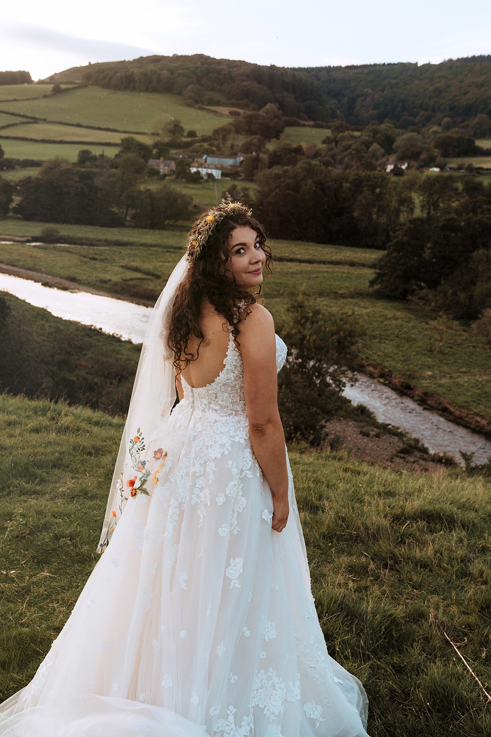 Safari Tent Wedding Indie Love Photography Lace Gown Dress Bride Floral Veil