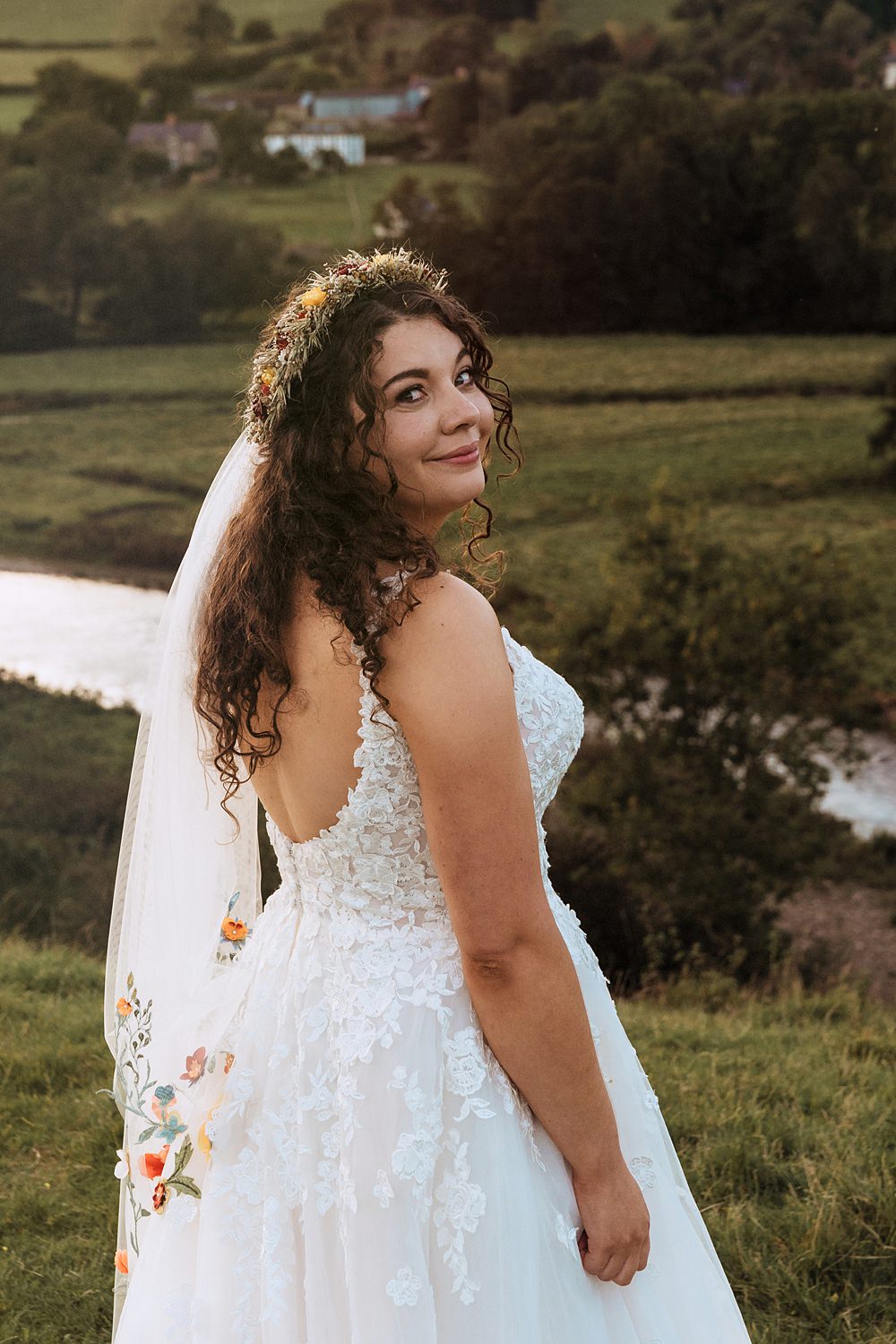 Safari Tent Wedding Indie Love Photography Lace Gown Dress Bride Floral Veil