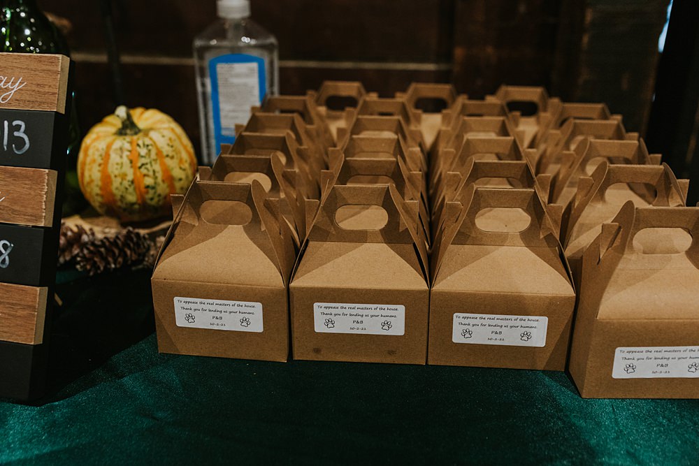 Pet Favours Scout Camp Wedding Rachael Marie Photography