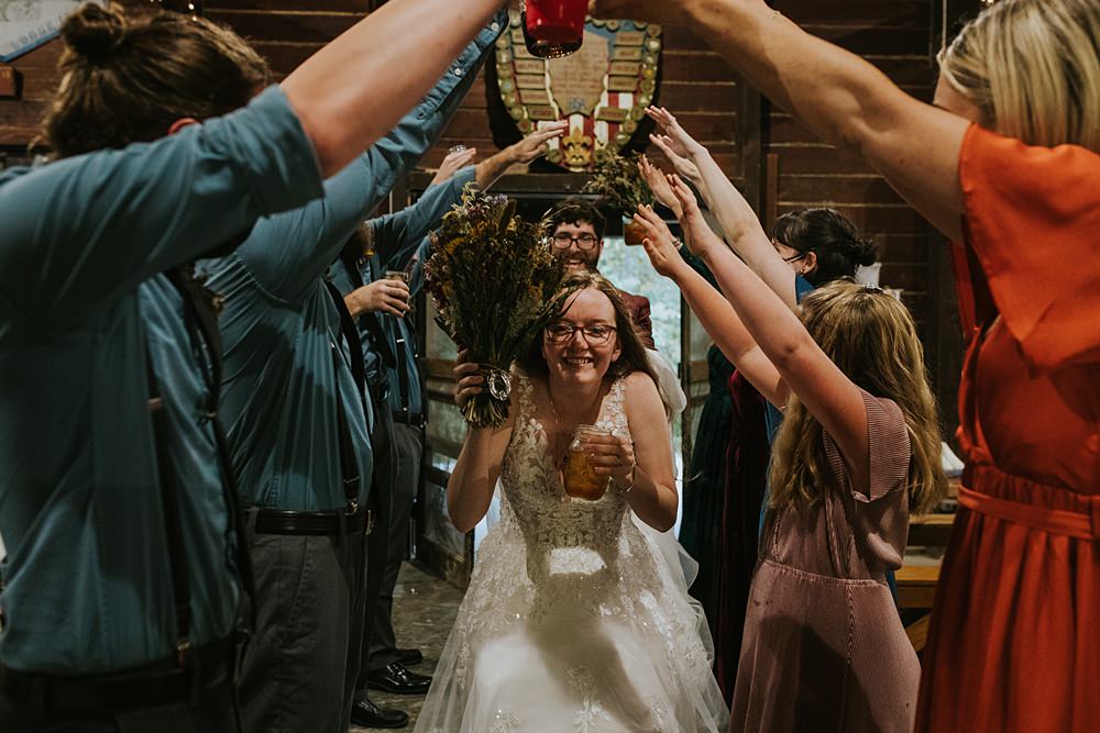 Scout Camp Wedding Rachael Marie Photography