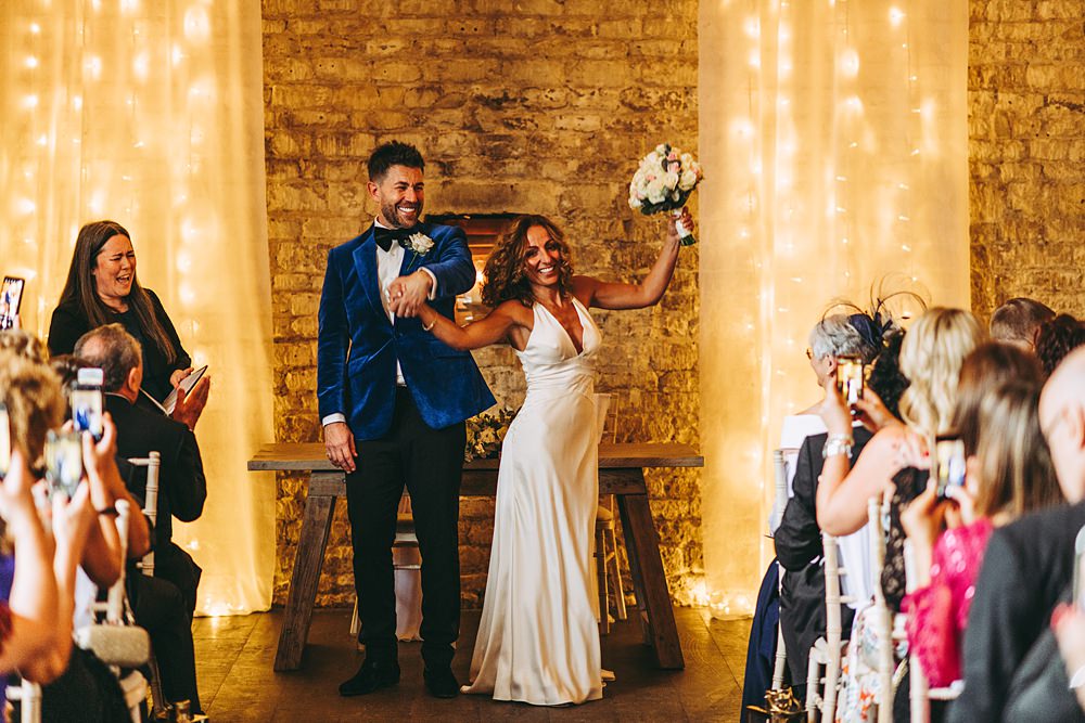 White Gold Wedding Cotswold Pictures