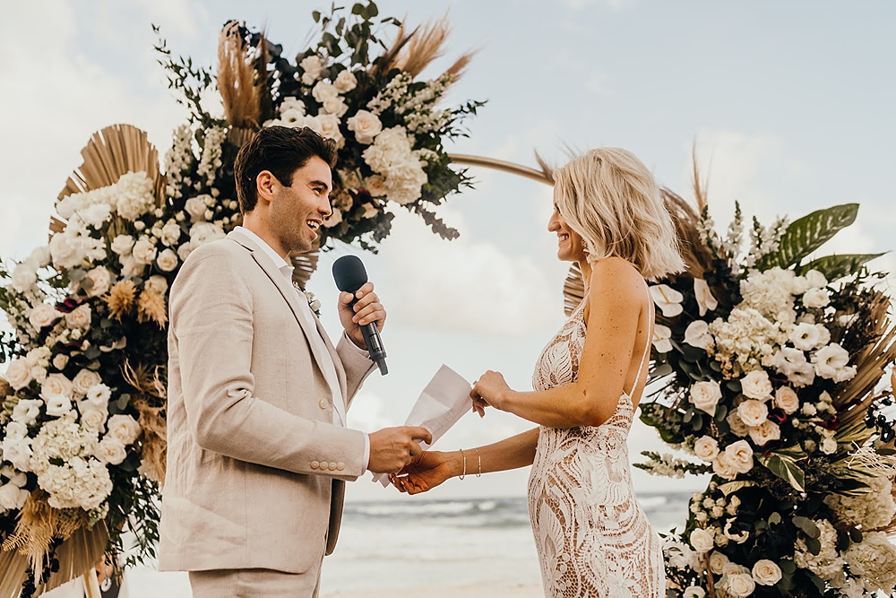 Akiin Tulum Wedding Beach Kape Photography