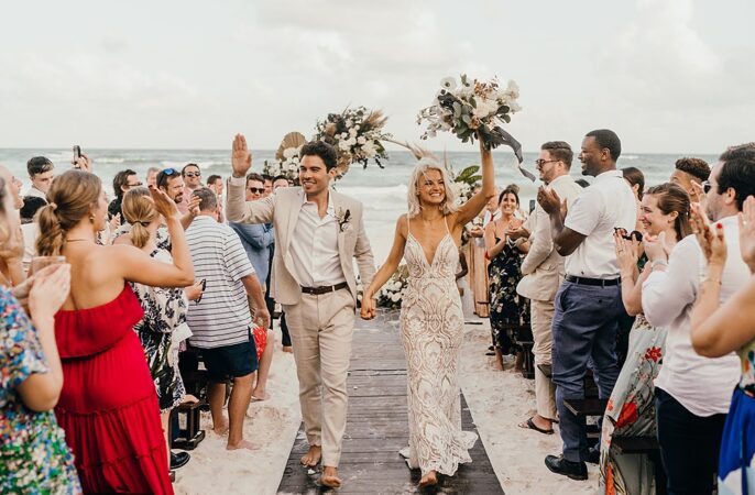 Akiin Tulum Wedding Beach Kape Photography