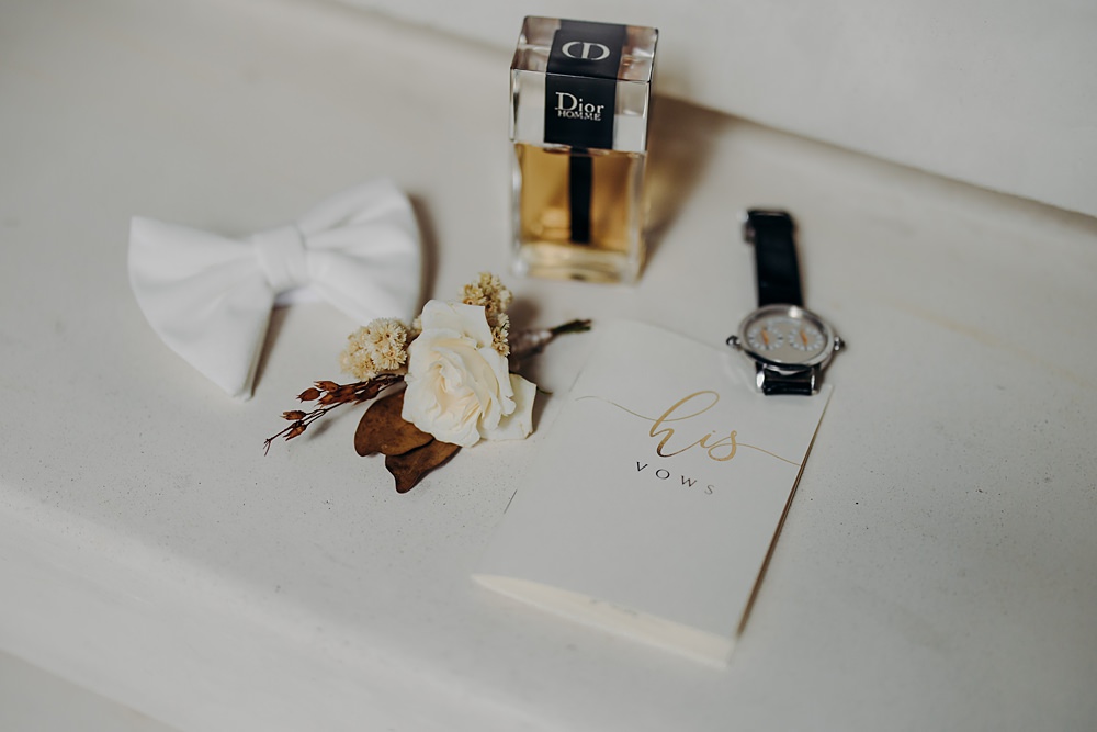 Aldea Ka'an Tulum Wedding Bamba Photography Groom Accessories Vow Book Watch